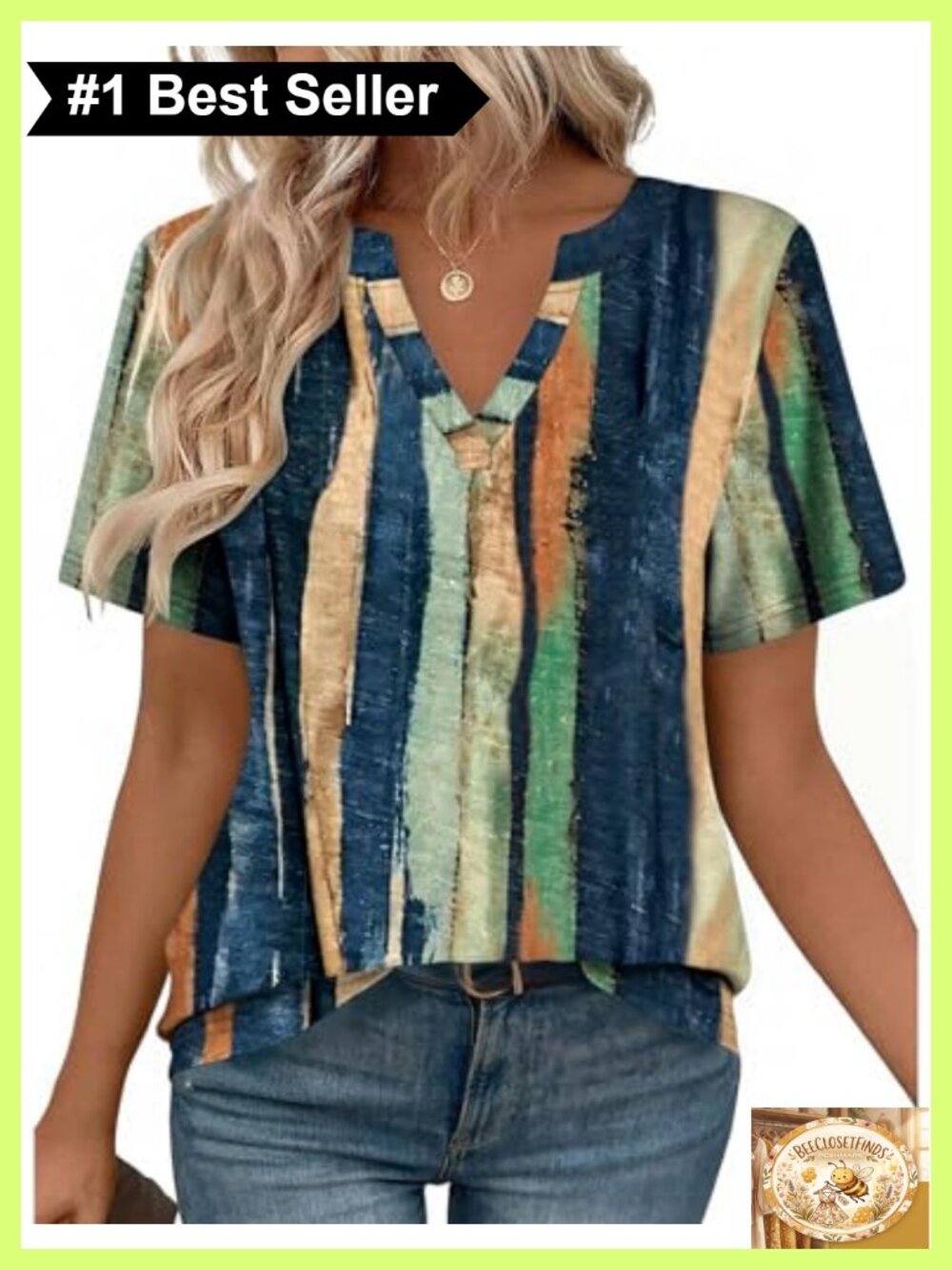 Zeagoo Womens Short Sleeve V Neck High Low Tunic Top Casual Dressy